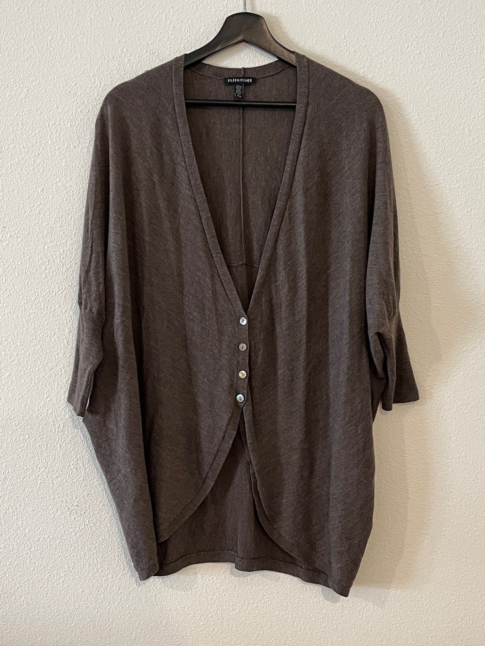 EILEEN FISHER Brown Knit cardigan